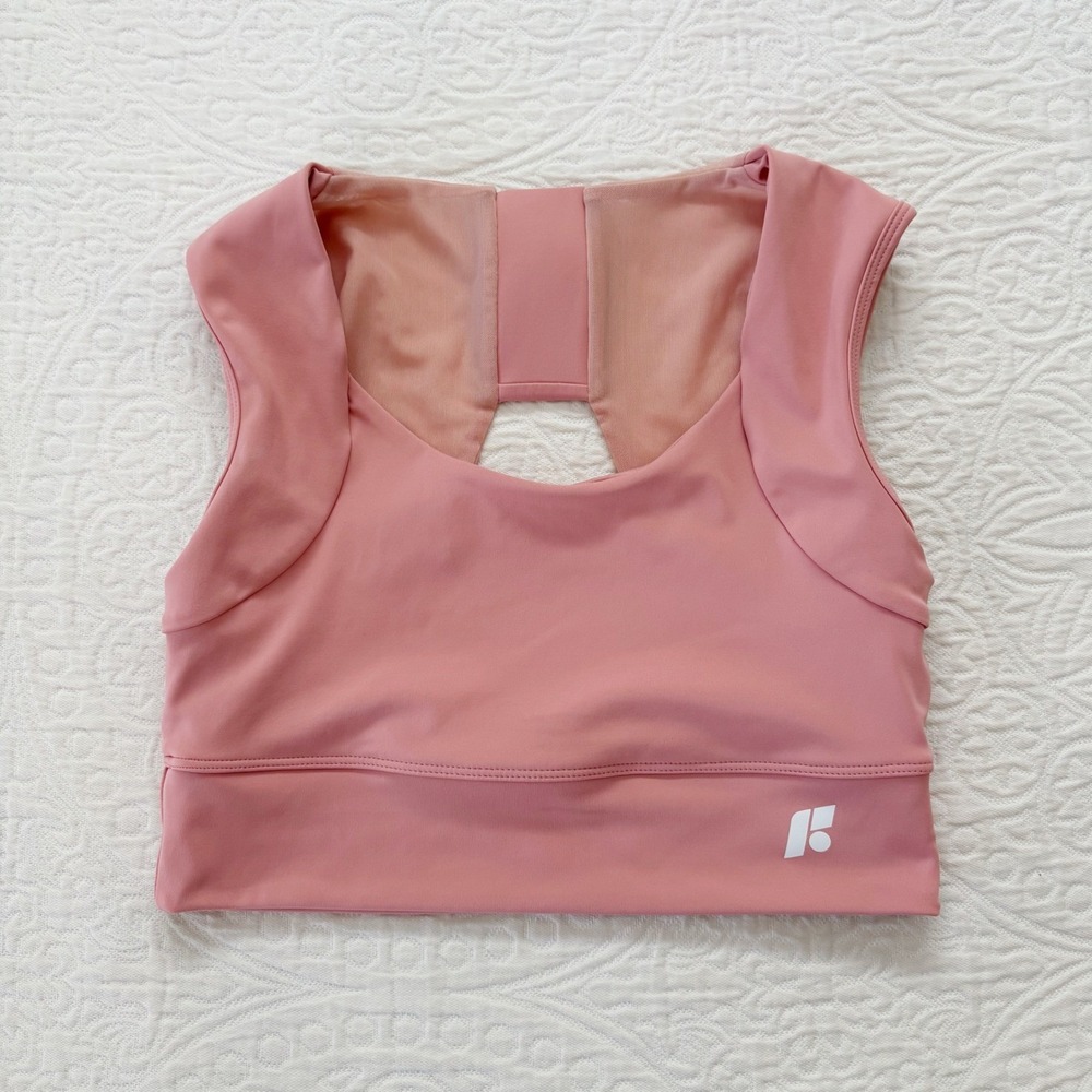 Forme Posture-Supporting Sports Bra, Rose Sz L